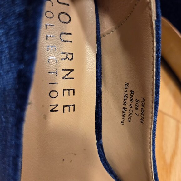 Journee Crystol Women's Heels Size 7 - Picture 3 of 3